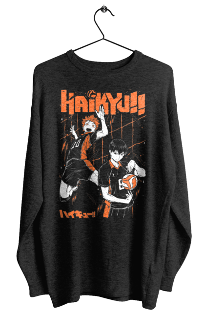 Світшот жіночий з принтом "Волейбол!! Хіната". Anime, haikyu, hinata, manga, shoyo hinata, аніме, волейбол, манга, хіната, шьо хіната. 2070702