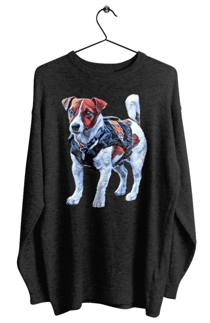 Світшот жіночий з принтом "Пес Патрон". Зсу, патрон, пес, пес патрон, україна. 2070702