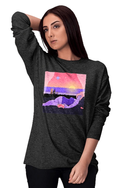 Фіолетова Дівчина На Відпочинку