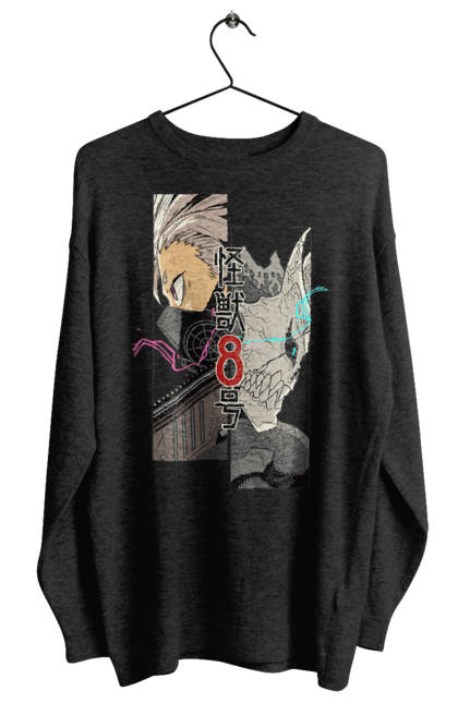 Women's sweatshirt with prints Kaiju № 8 Gen Narumi. Anime, gen narumi, kaiju, kaiju 8, kaiju № 8, manga. 2070702