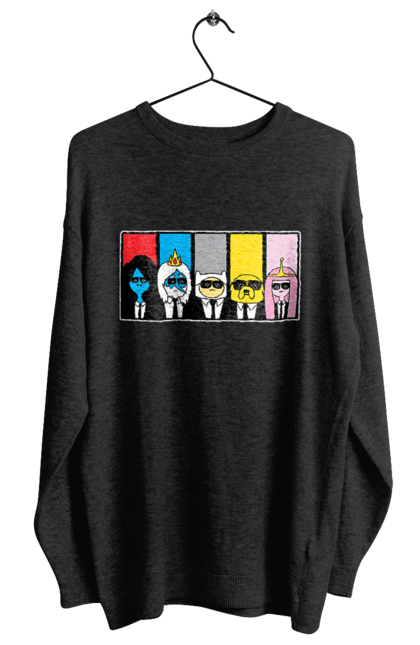 Women's sweatshirt with prints Adventure Time. Adventure time, animated series, cartoon network, land of ooo, tv series. 2070702