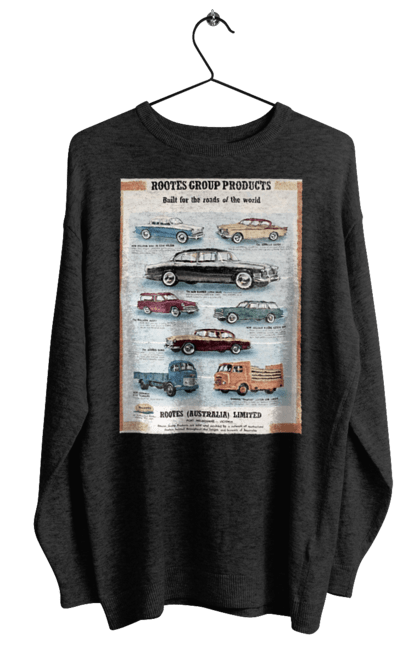 Світшот жіночий з принтом "Аутомобільйо". Rootes, rootes (australia) limited, rootes group, rootes group products. 2070702