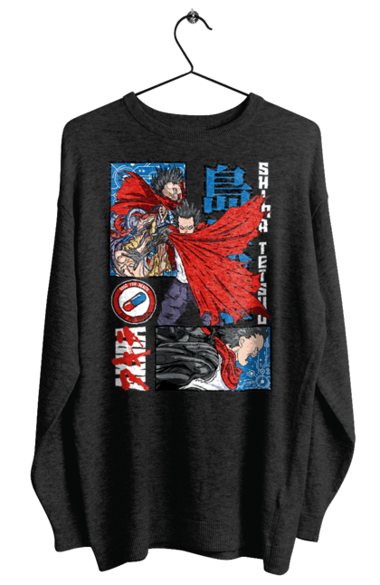 Women's sweatshirt with prints Akira Tetsuo Shima. Akira, anime, cyberpunk, manga, tetsuo shima. 2070702