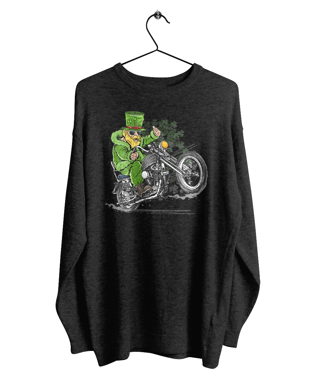 Patrick On A Motorcycle