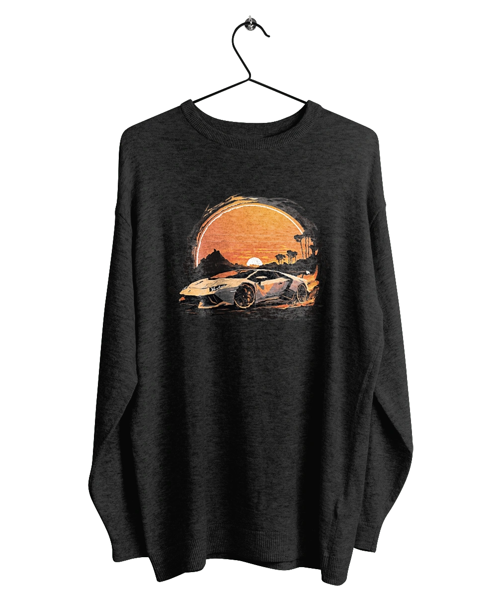 Ламборджині на заході сонця