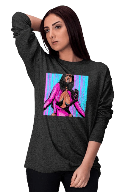 Girl With Deep Neckline