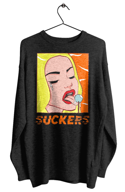 Світшот жіночий з принтом "Чупа чупс". Гумор, мем, прикольна, сакерс, смішна, чупа чупс. 2070702