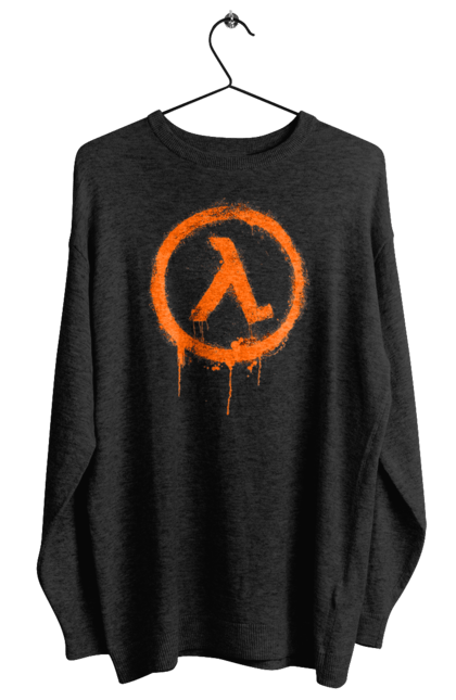 Світшот жіночий з принтом "Half Life". Half life, playstation, sega, sierra studios, геймер, гра, етап, комп`ютерна гра, мережева гра, місія, пройшов, рубилово, сюжет. 2070702