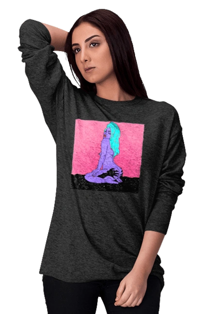 Фіолетова Дівчина В Руках