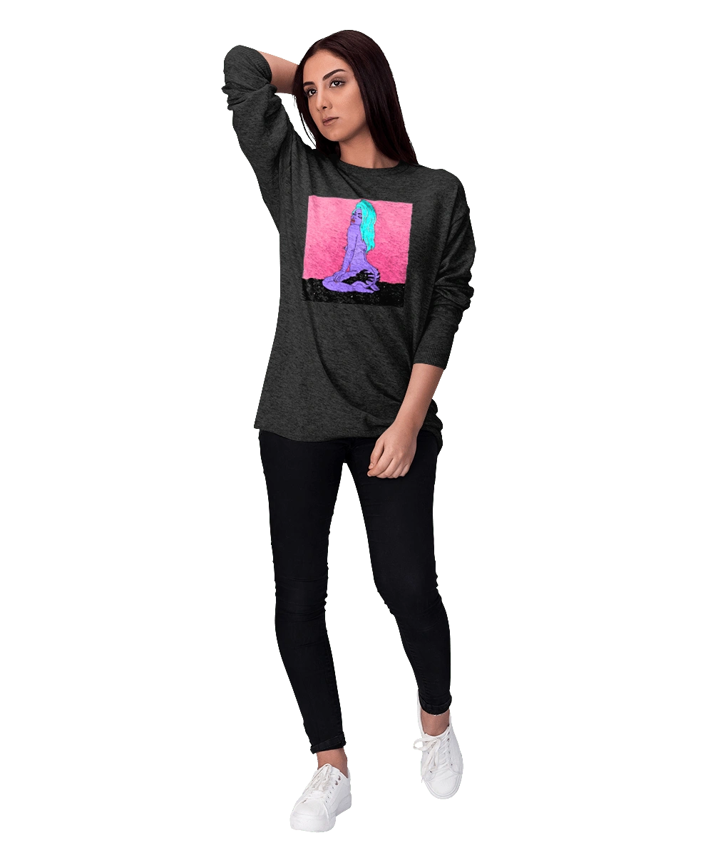 Фіолетова Дівчина В Руках