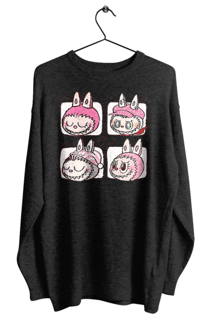 Світшот жіночий з принтом "Labubu". Labubu, weird cute, іграшки, лабубу. 2070702