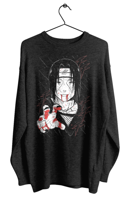 Світшот жіночий з принтом "Наруто Ітачі". Itachi, itachi uchiha, naruto, аніме, ітачі, манга, наруто, ніндзя, серіал, учіха. 2070702