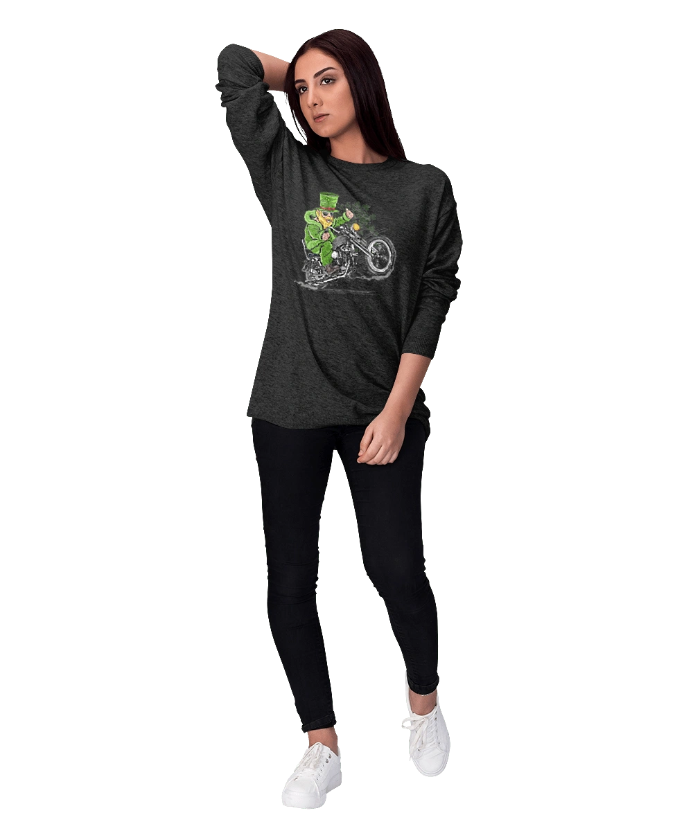 Patrick On A Motorcycle