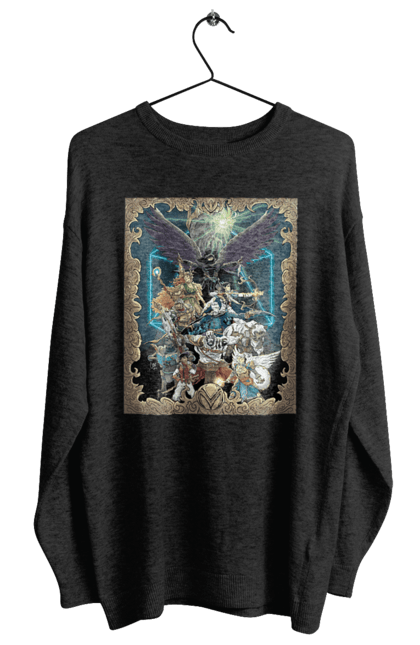 Світшот жіночий з принтом "Легенда вокс машина". Вокс, вокс машина, машина, мультсериал, приключения, сериал, фентезі. 2070702