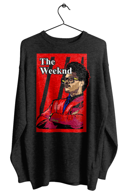 Women's sweatshirt with prints The Weeknd. Actor, producer, singer, tesfaye, weeknd. 2070702