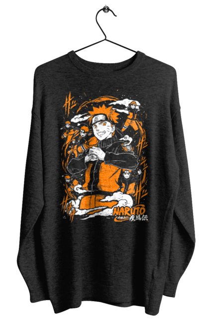 Women's sweatshirt with prints Naruto. Anime, character, manga, naruto, ninja, tv series. 2070702