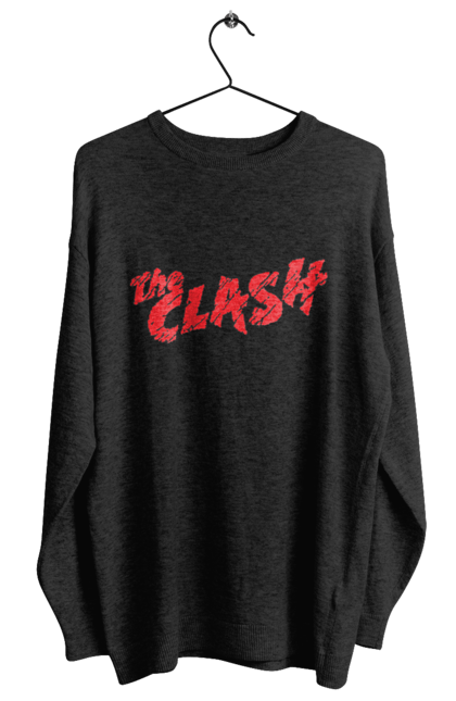 Світшот жіночий з принтом "The Clash". Clash, група, даб, музика, панк, панк рок, реггей, рок, рок н ролл. 2070702