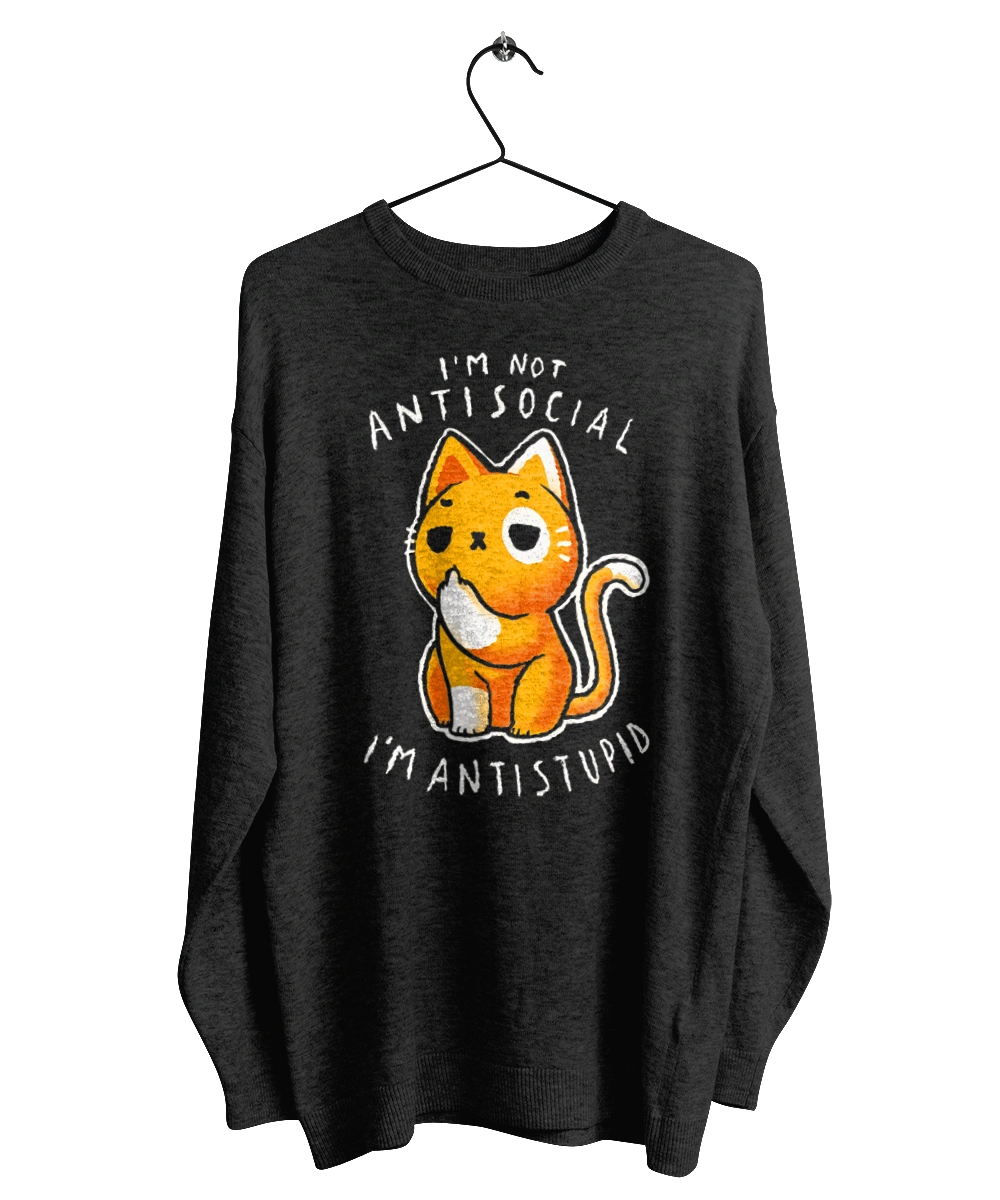 Не антисоциален, а антиглупый