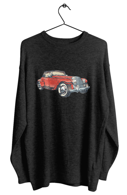 Women`s sweatshirt with prints Car Rarity. Car, retro. 2070702