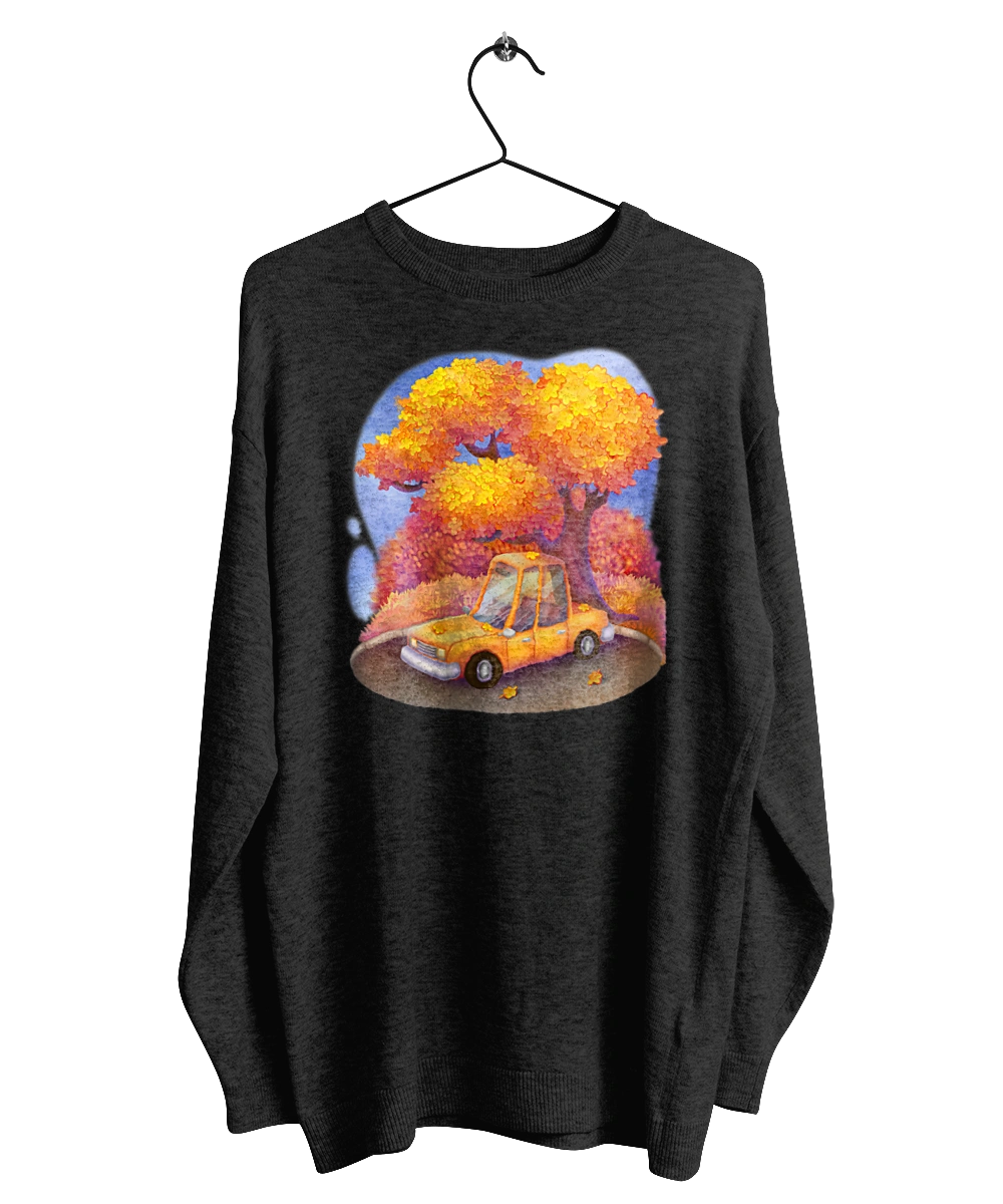 Осiнь Авто Дерево