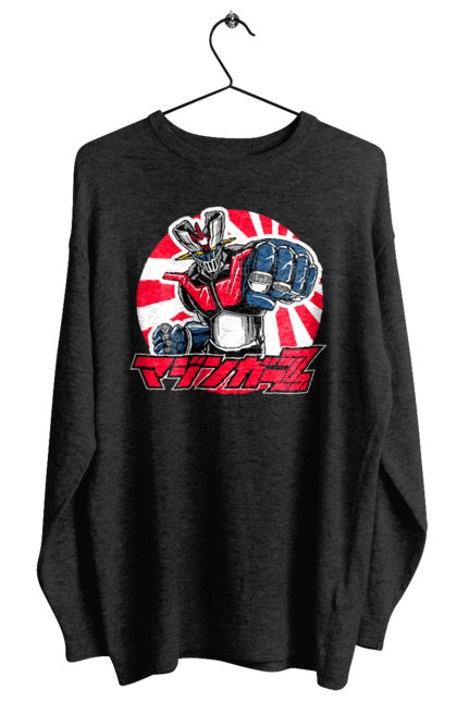 Women's sweatshirt with prints Mazinger Z Grendizer. Anime, goldorak, goldrake, grendizer, manga, mazinger z, mecha, robots. 2070702