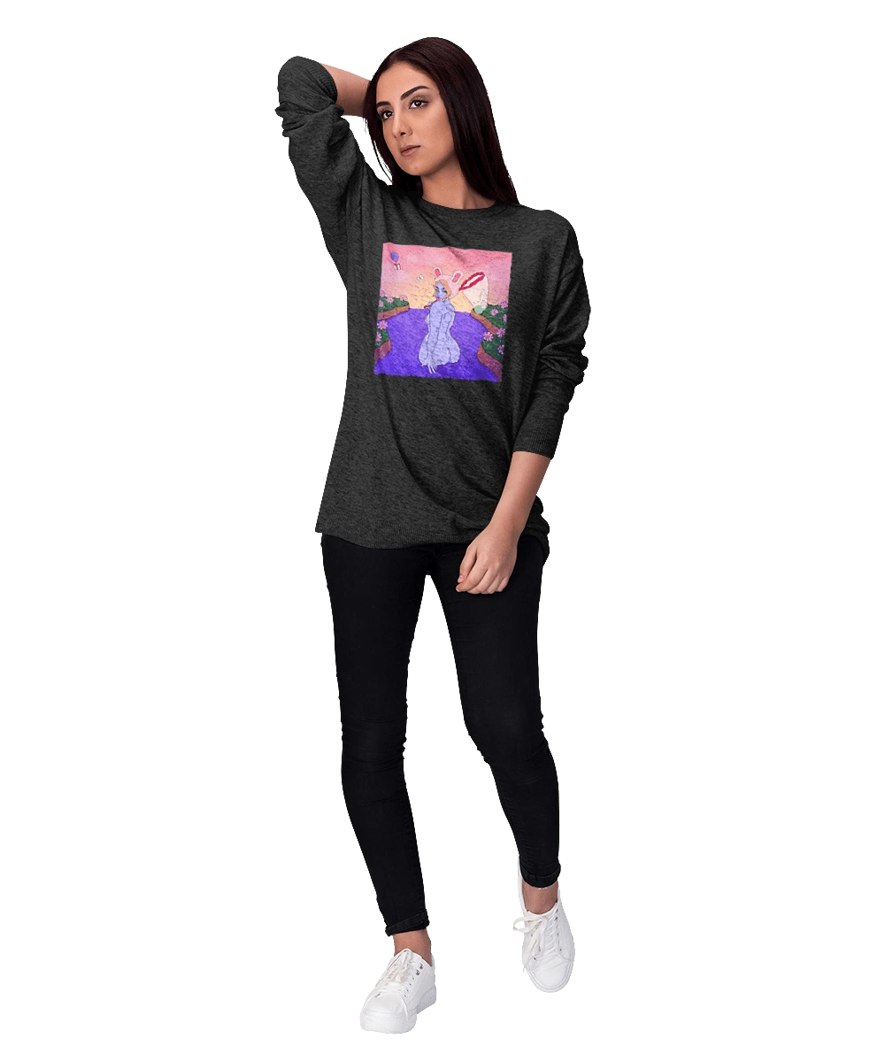 Purple Girl On The Hunt