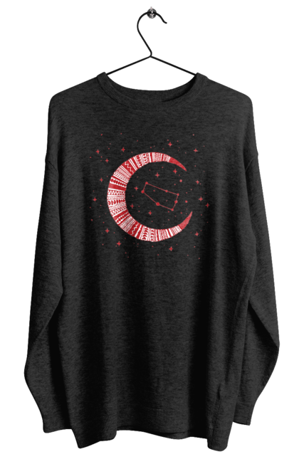 Women`s sweatshirt with prints Gemini. Constellation, gemini, horoscope, sign, twins, zodiac, zodiac sign. 2070702