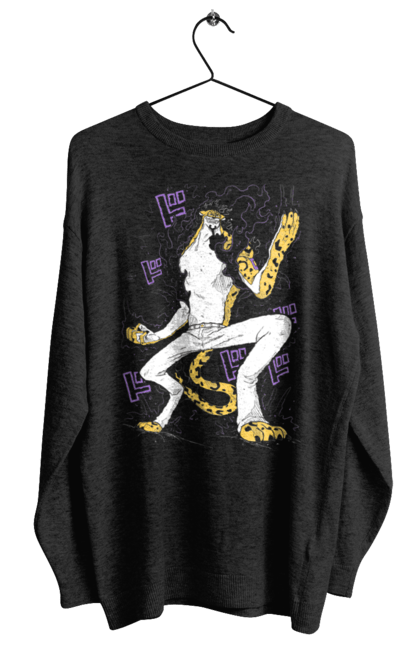 Women's sweatshirt with prints One Piece Rob Lucci. Anime, lucci, manga, one piece, pirates, rob lucci. 2070702