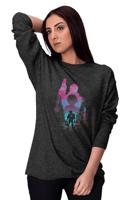 Women's sweatshirt with prints Akira. Akira, anime, cyberpunk, manga, shotaro kaneda, tetsuo shima. 2070702