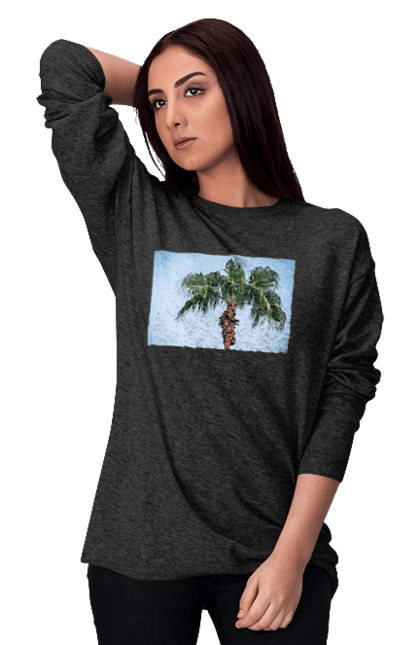 Palm tree against the sky