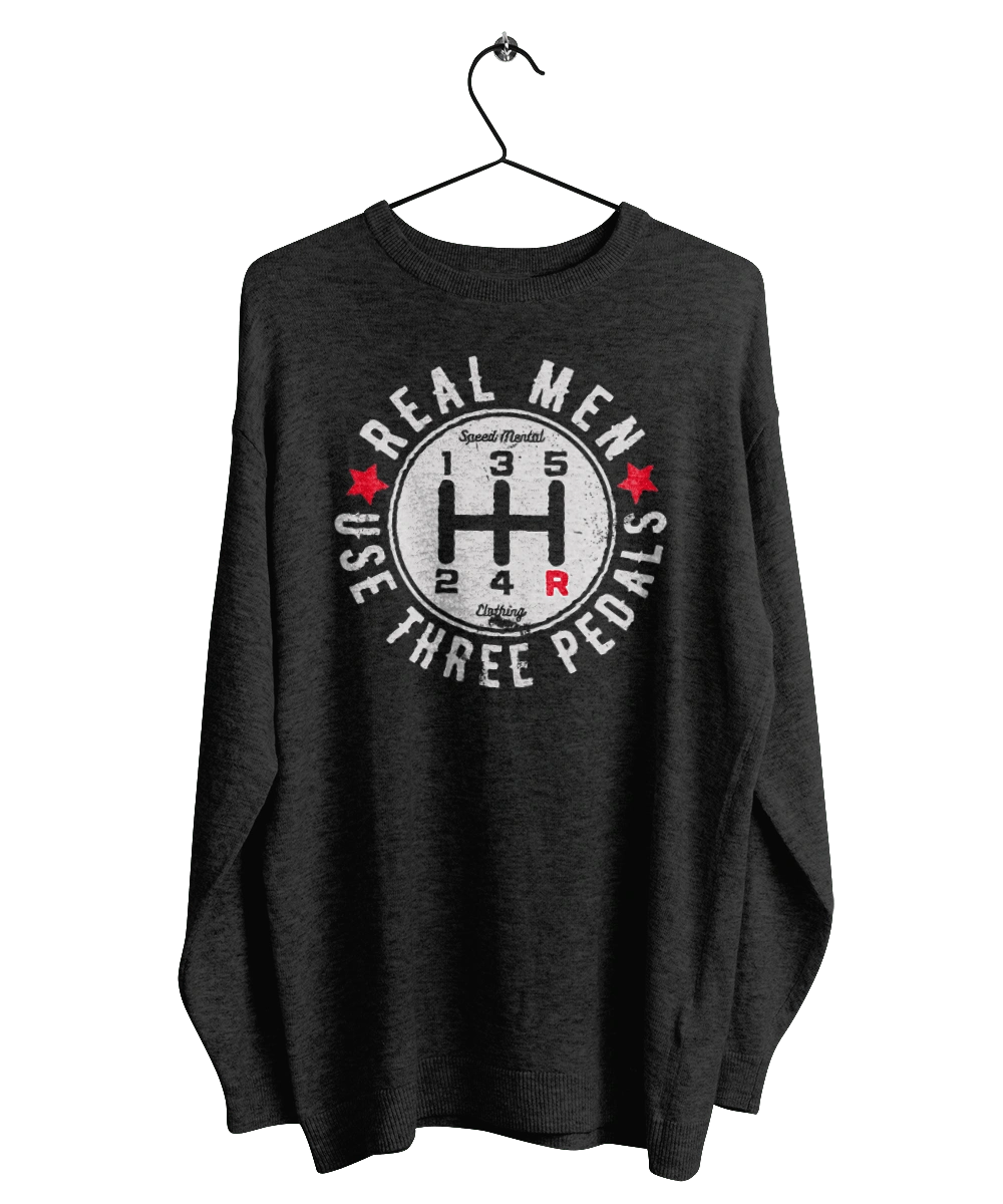 Справжні чоловіки використовують три педалі