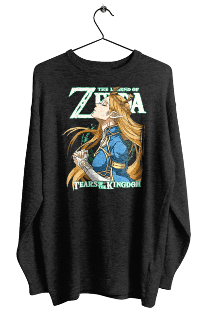 Women's sweatshirt with prints The Legend of Zelda Princess Zelda. Legend of zelda, nintendo, princess, princess zelda, zelda. 2070702