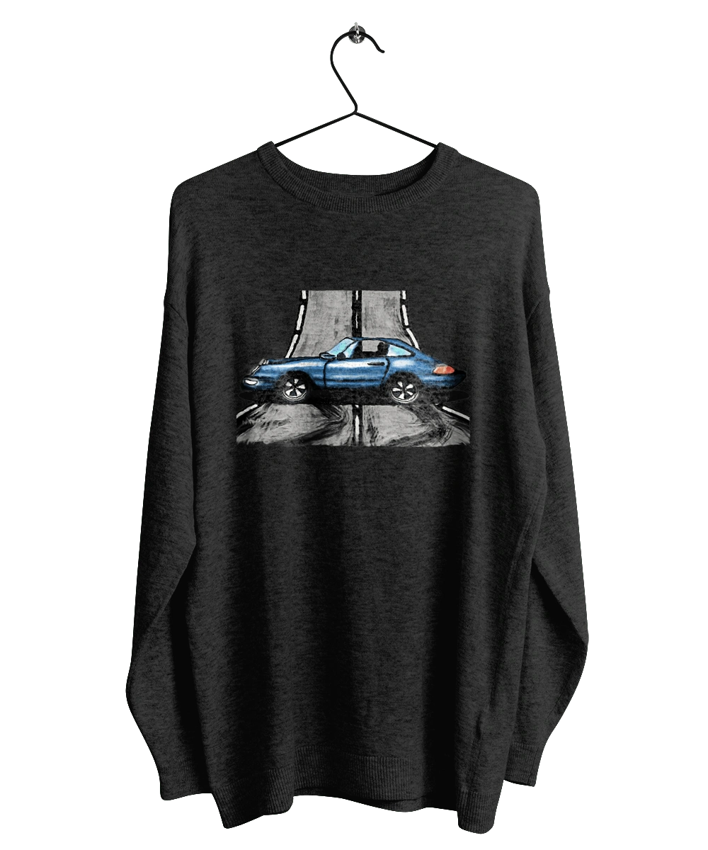 Sports Car On The Road