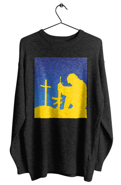 Світшот жіночий з принтом "Патріот". Патриот, патриотизм, победа, свобода, украина, украинец. 2070702