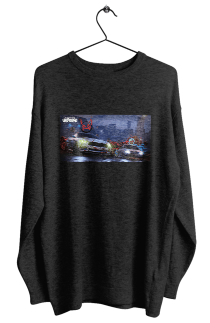 Women`s sweatshirt with prints Need for Speed Unbound. Heat, need, need for speed, nfs, speed, unbound. 2070702