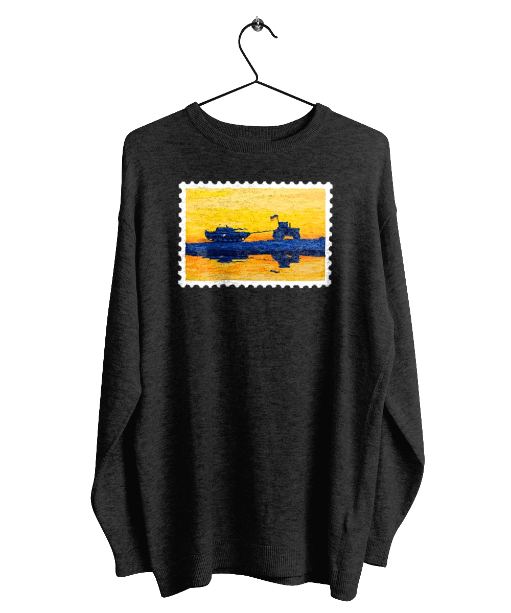 Нова марка, трактор що тягне танк