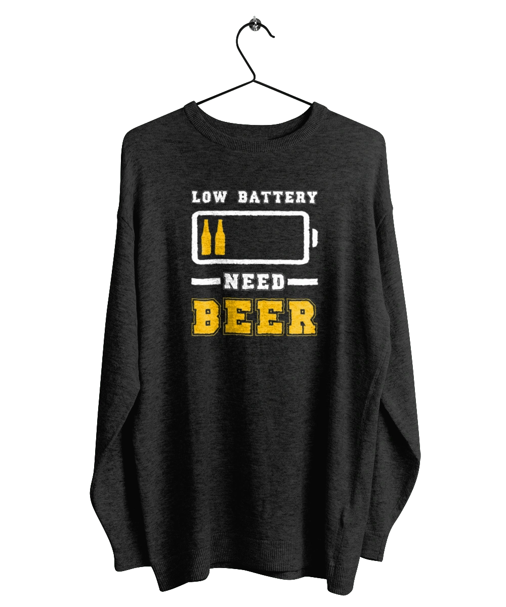 Low battery need beer