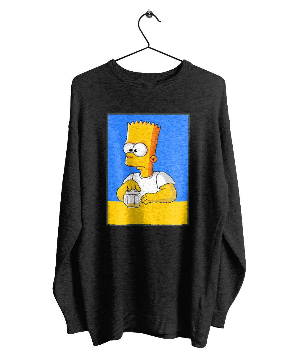 Bart is a beer lover