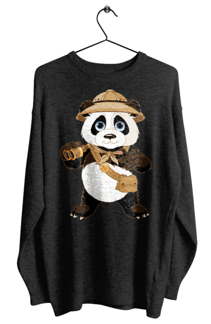 Світшот жіночий з принтом "Панда". Panda, медведь, мишка, панда. futbolka.stylus.ua