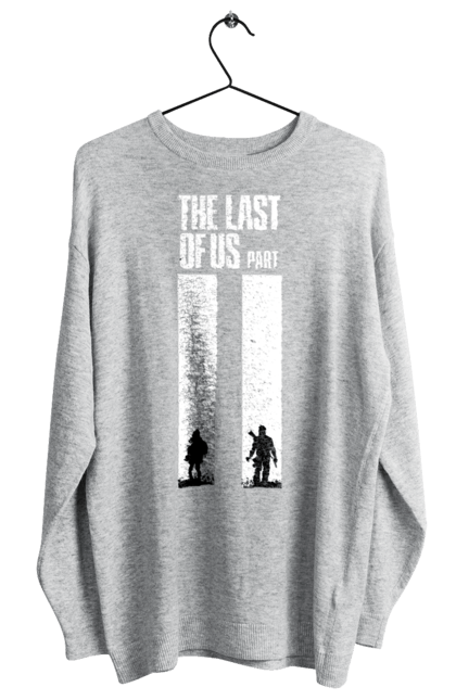 Світшот жіночий з принтом "Last of Us". Playstation, ps5, виживання, гра, жахи, комп`ютерна гра, людожери. ART принт на футболках