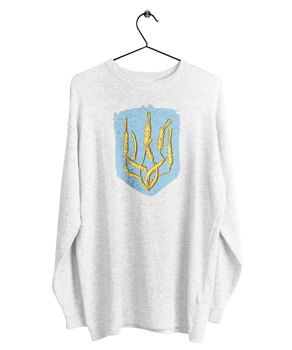 Герб України колоски пшениці