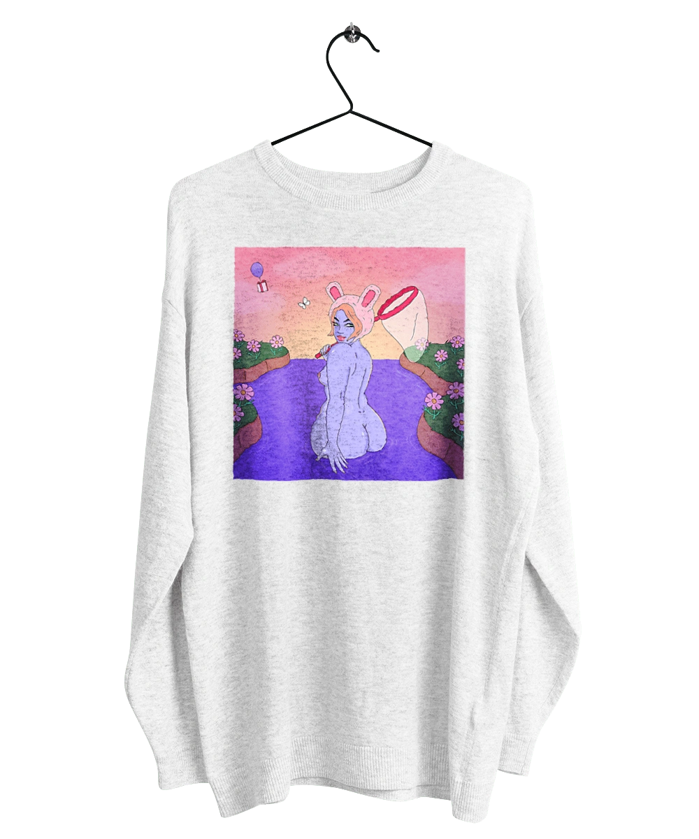 Purple Girl On The Hunt