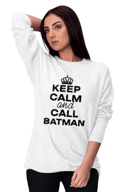 Keep Calm and Call Batman black
