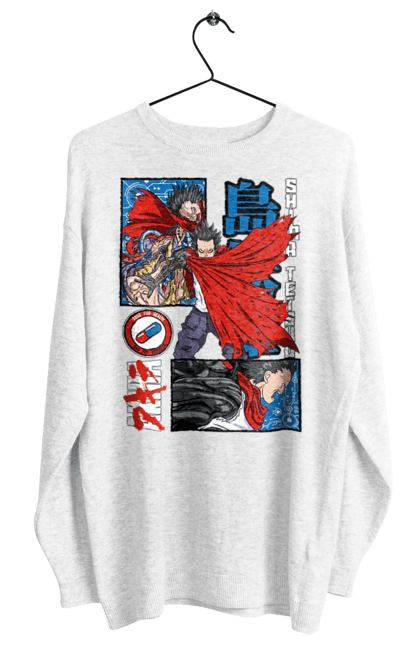 Women's sweatshirt with prints Akira Tetsuo Shima. Akira, anime, cyberpunk, manga, tetsuo shima. 2070702