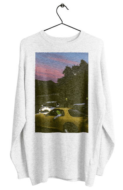 Світшот жіночий з принтом "Авто". 2022, авто, автомобілі, механик, стиль. 2070702