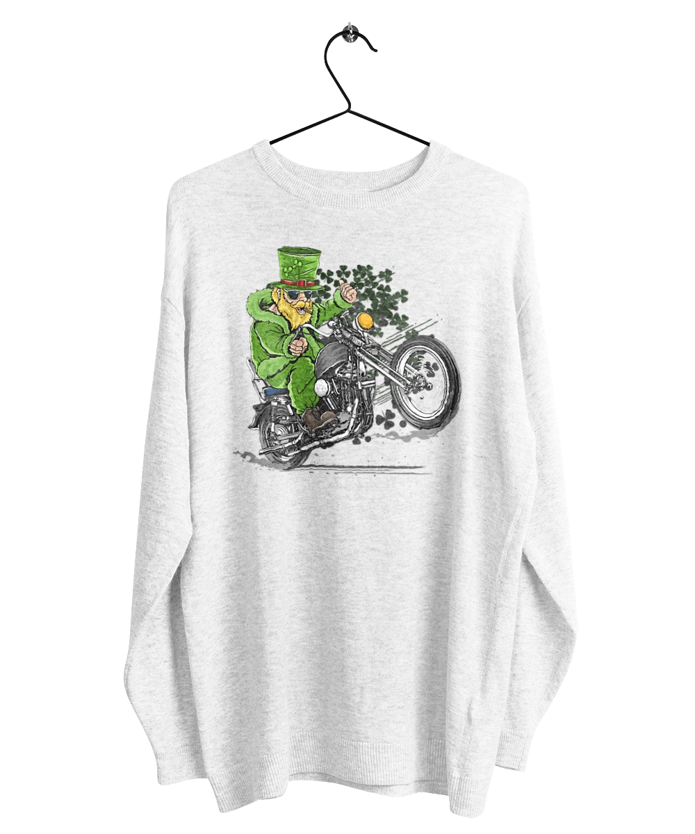 Patrick On A Motorcycle