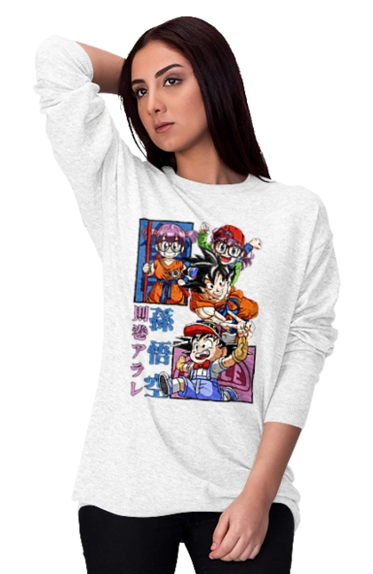 Dragon Ball Son Goku and Arale