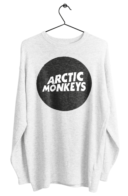 Світшот жіночий з принтом "Arctic Monkeys". Arctic monkeys, арктичні мавпи, гаражний рок, група, інді рок, музика, постпанк ривайвл, психоделічний рок, рок. 2070702