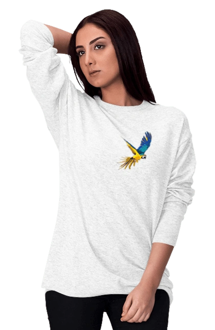 The parrot is Ukrainian