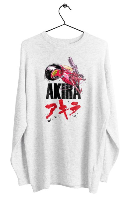 Світшот жіночий з принтом "Акіра". Akira, shotaro kaneda, tetsuo shima, акіра, аніме, кіберпанк, тецуо шима, шьотаро канеда. 2070702